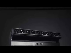 Alta luminosità LED Moving Head Bar Wash Light 10X60W 4 in 1 Light Beads