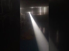 Fase 1.6 Grado 100W Fascio LED Moving Head Light con 6 colori Ruota di favo di miele